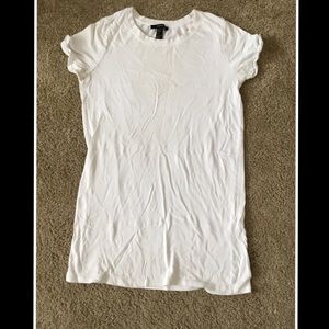 Forever 21 basic white tunic